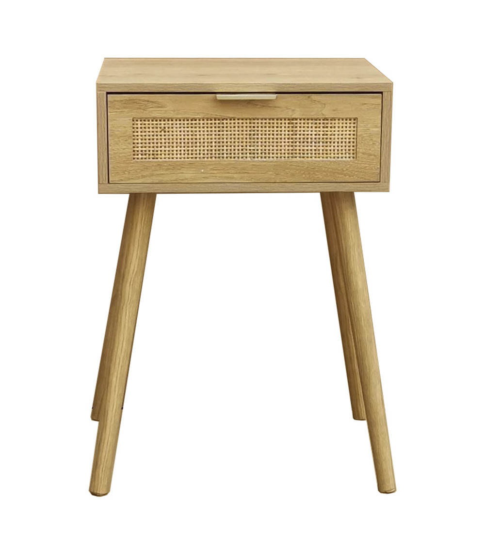 Mesita de noche Fresh – Diseño nórdico con gran capacidad