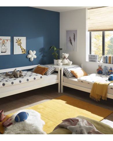 Litera Martu – Litera juvenil blanca convertible en 2 camas