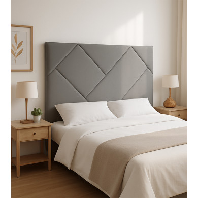 Cabecero Eupa – Tapizado en polipiel o tela, diseño moderno
