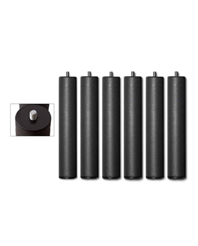 Pack patas de somier forma cilíndrica
