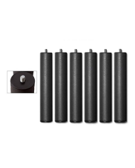 Pack patas de somier forma cilíndrica
