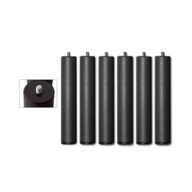 Pack patas de somier forma cilíndrica