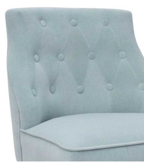 Butaca terciopelo Mary, con patas de madera Butaca terciopelo Mary, con patas de madera