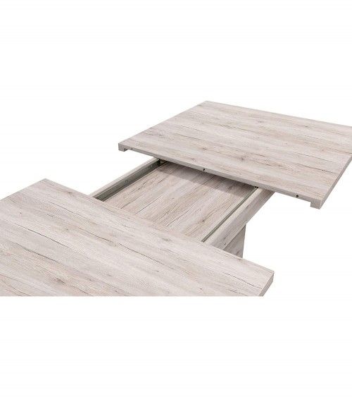Mesa comedor extensible pata central THEO Mesa comedor extensible pata central THEO