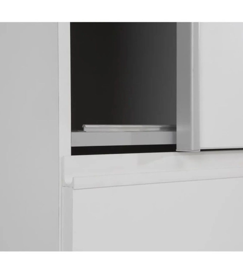 Armario ropero 200 cm puertas correderas + cajonera integrada WINTER2