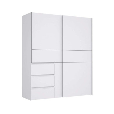 Armario ropero 170 cm puertas correderas + cajonera WINTER2