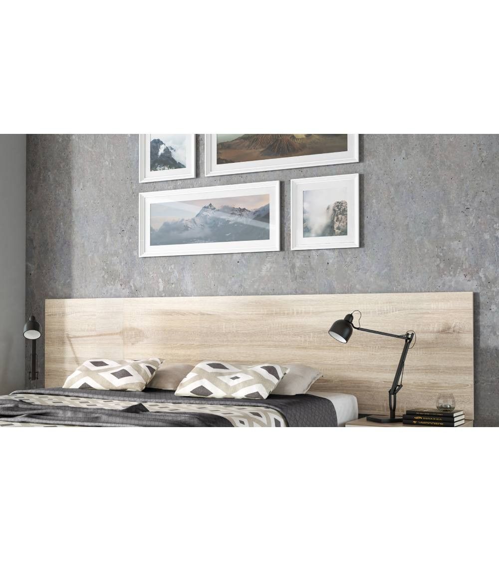 Cabecero rectangular madera WINTER para cama 135-150 cm