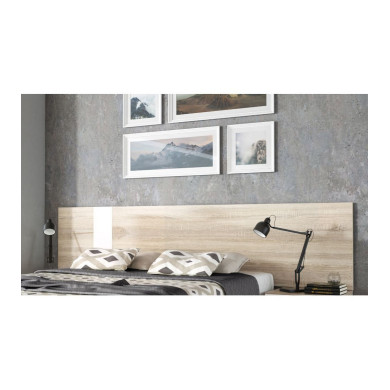 Cabecero rectangular madera WINTER para cama 135-150 cm