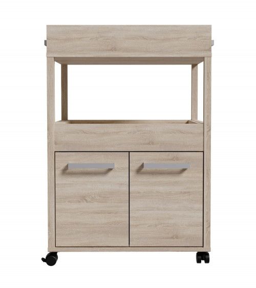 Mueble bar BACO con ruedas estilo industrial Mueble bar BACO con ruedas estilo industrial