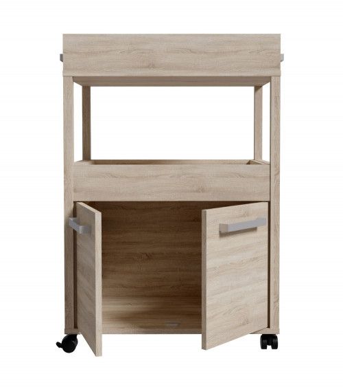 Mueble bar BACO con ruedas estilo industrial Mueble bar BACO con ruedas estilo industrial