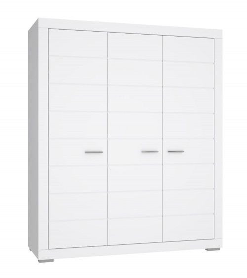 Armario ropero 3 puertas blanco SNOW Armario ropero 3 puertas blanco SNOW