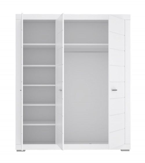 Armario ropero 3 puertas blanco SNOW Armario ropero 3 puertas blanco SNOW