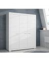 Armario ropero 3 puertas blanco SNOW