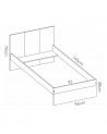 Cama juvenil 90x190 cm CORA