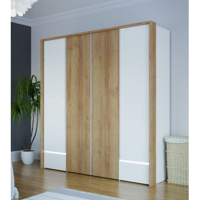 Armario ropero 4 puertas LENY