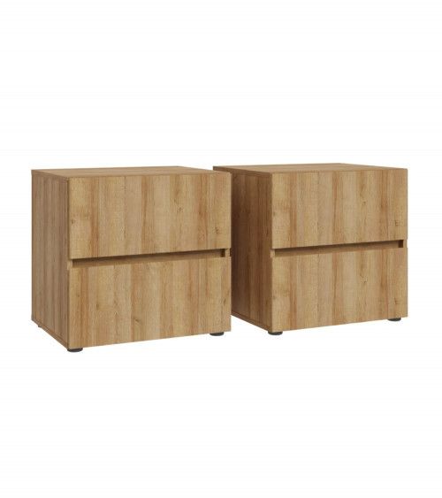 Set de 2 mesitas de noche LENY Set de 2 mesitas de noche LENY