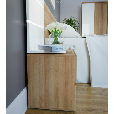 Set de 2 mesitas de noche LENY