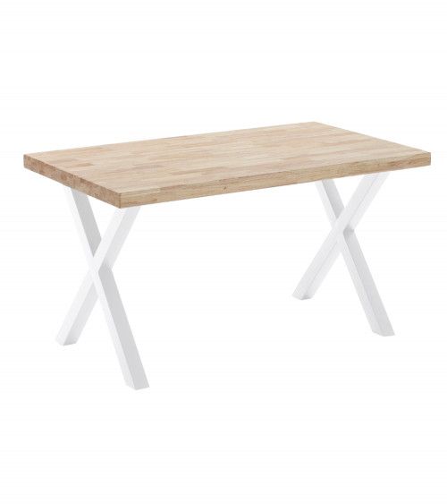 Mesa de comedor industrial DAREK pata X