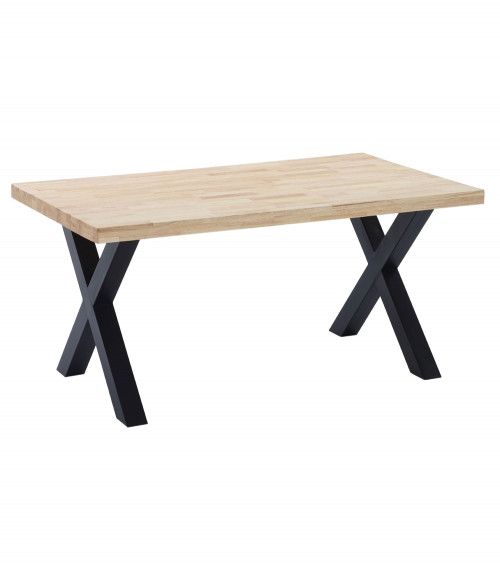 Mesa de comedor industrial DAREK pata X