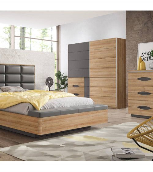 Armario 200 puertas correderas + cajonera SATURN | Cambia Tus Muebles Armario 200 puertas correderas + cajonera SATURN | Cambia Tus Muebles