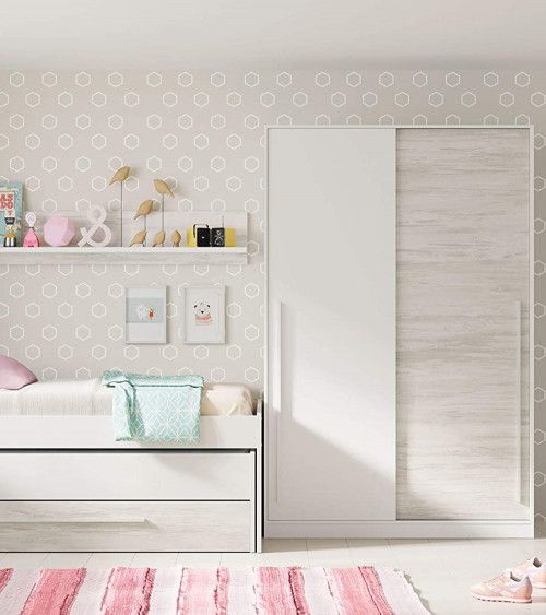 Armario ropero 120 cm puertas correderas BILLY Armario ropero 120 cm puertas correderas BILLY