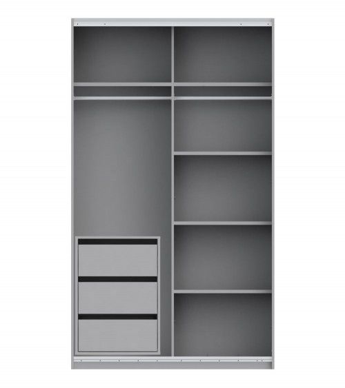 Armario puertas correderas Winter (120 cm ancho) | Cambia Tus Muebles Armario puertas correderas Winter (120 cm ancho) | Cambia Tus Muebles