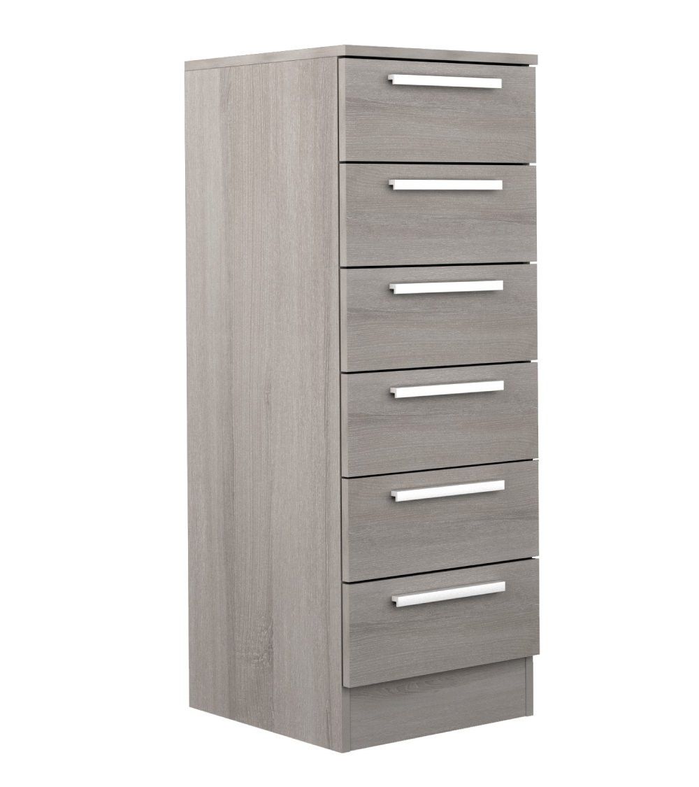 Sinfonier de 6 cajones CUBE - Cómoda alta moderna