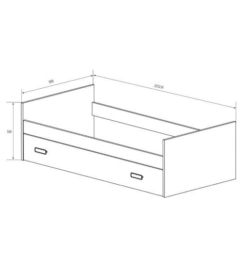 Cama nido juvenil CHASE Cama nido juvenil CHASE